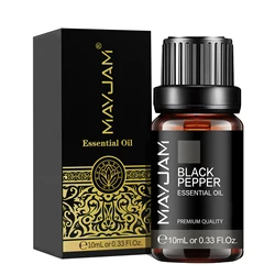 Aromatic Essential Oil Blend for Relaxation and Home Fragrance - 10ML (Black Pepper)