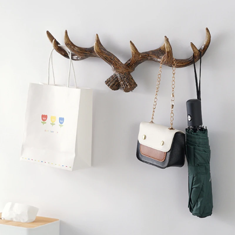 1 قطعة جدار الشنق الملابس والقبعات هوك الشمال الغز...