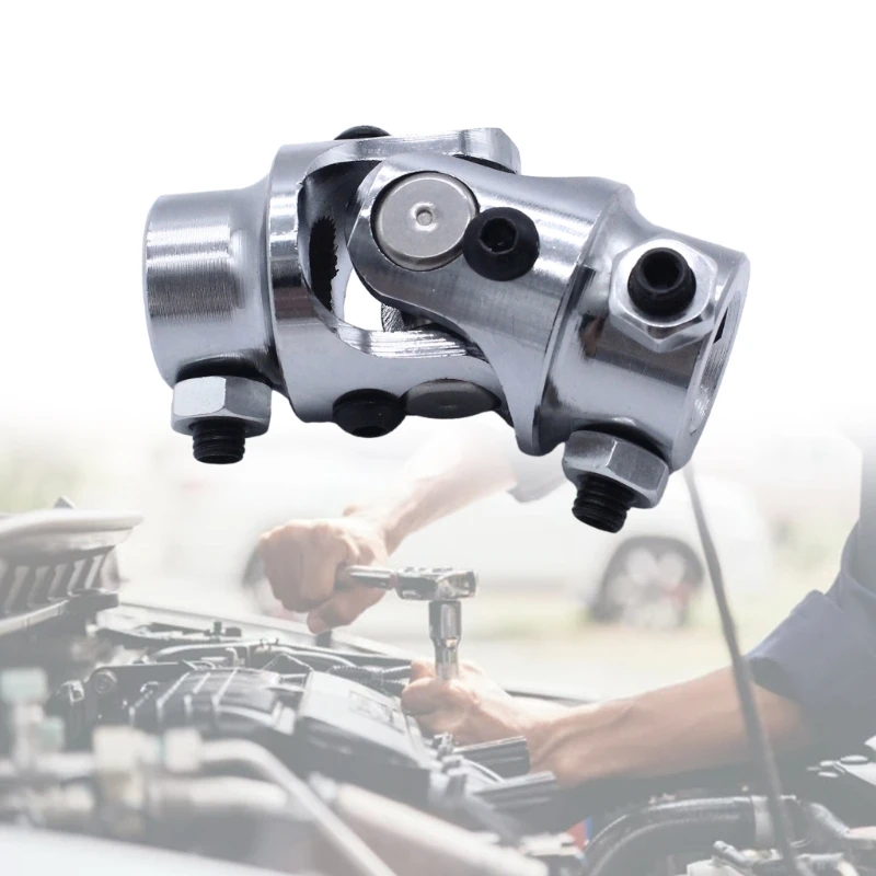 

3/4-36 SplineX 3/4InchDD Smooth Steering Joint Coupler Compatible For MustangII Rod Steering Rack Power Rack Universal