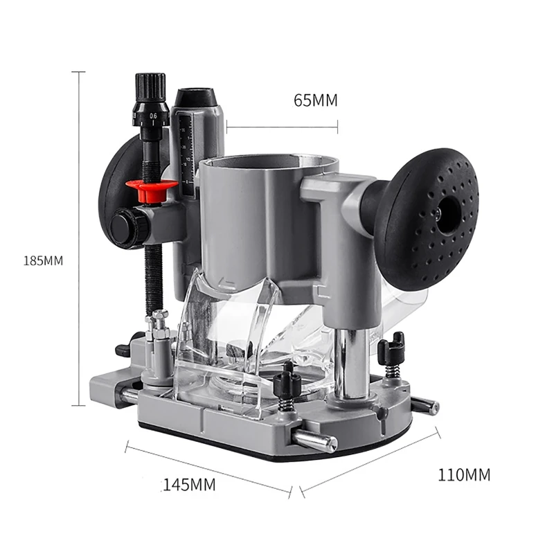 Compact Plunge Router Milling Trimming Machine Base for Electric Trimming Machine Power Tool Accessories 65mm