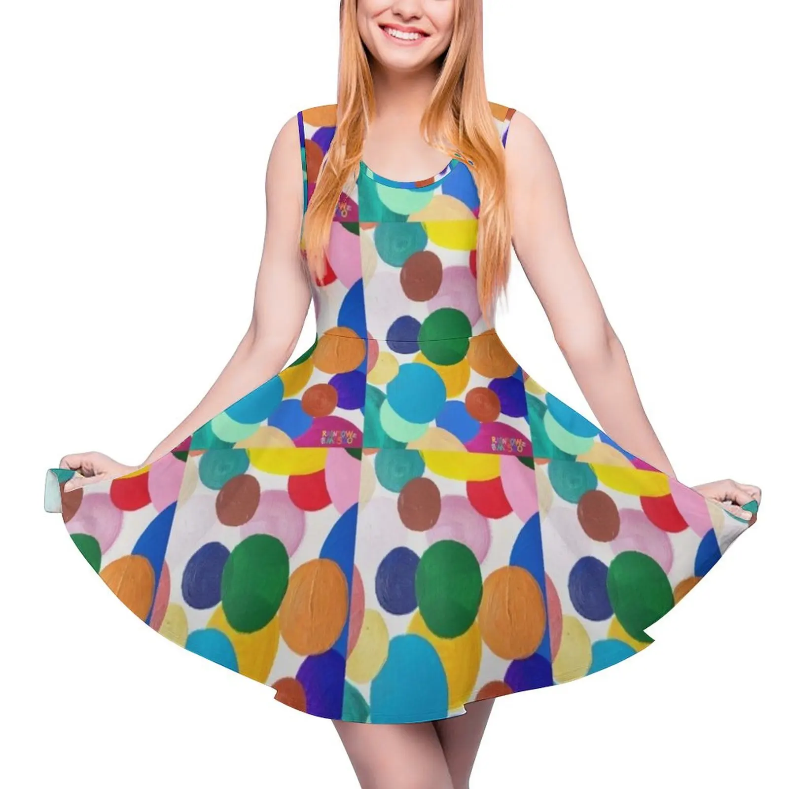 

CHOOSE Round Neck Dress Female clothing women's clothing summer 2024 novelties dresses for woman