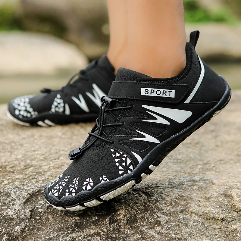 Men's Women's Sneakers Barefoot Shoes Gym Sport Running Fitness Beach Water Sports Swimming Shoes Quick Dry Upstream Aqua