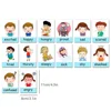 Baby Montessori Toys Emotion Weather Learning Card Cartoon English Flash Cards Kids Learning Toy Educational Toys for Children 5