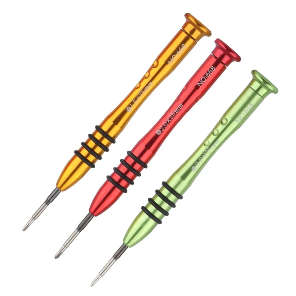 3Pcs 0.6mm 1.5mm 2.0mm Y 팁 Triwing 스크루 드라이버 닌텐도 스위치 전화 시계 PC 수리 정밀 스크루 드라이버 비트