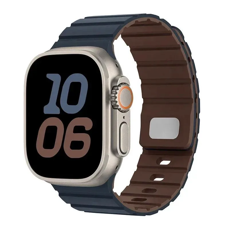 Silicone Magnetic Bracelet Watch Band