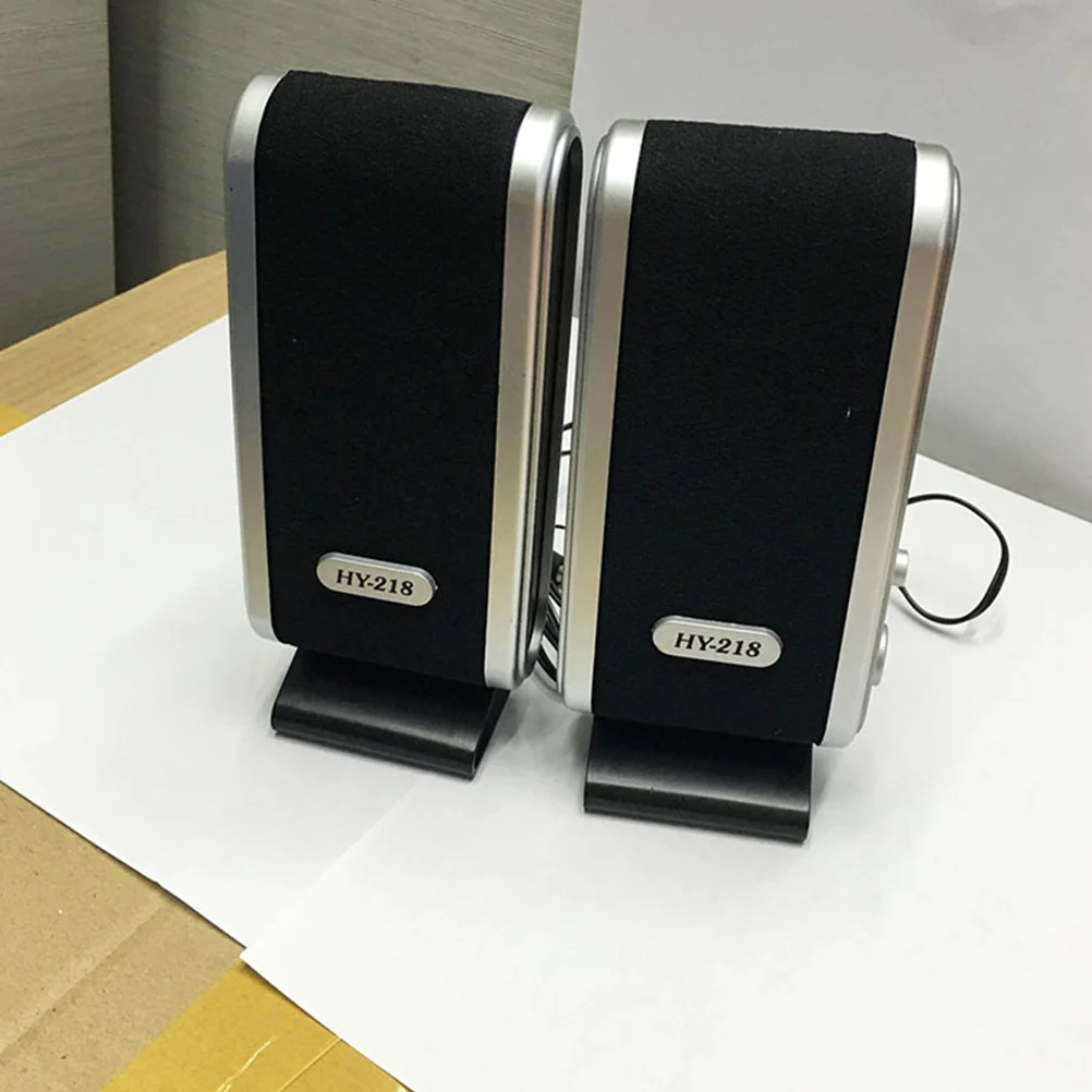 

USB Computer Speakers Small Desktop Speakers Hi Quality Sound Portable Stereo Audio Speaker with Loud Volume and Rich Bass for