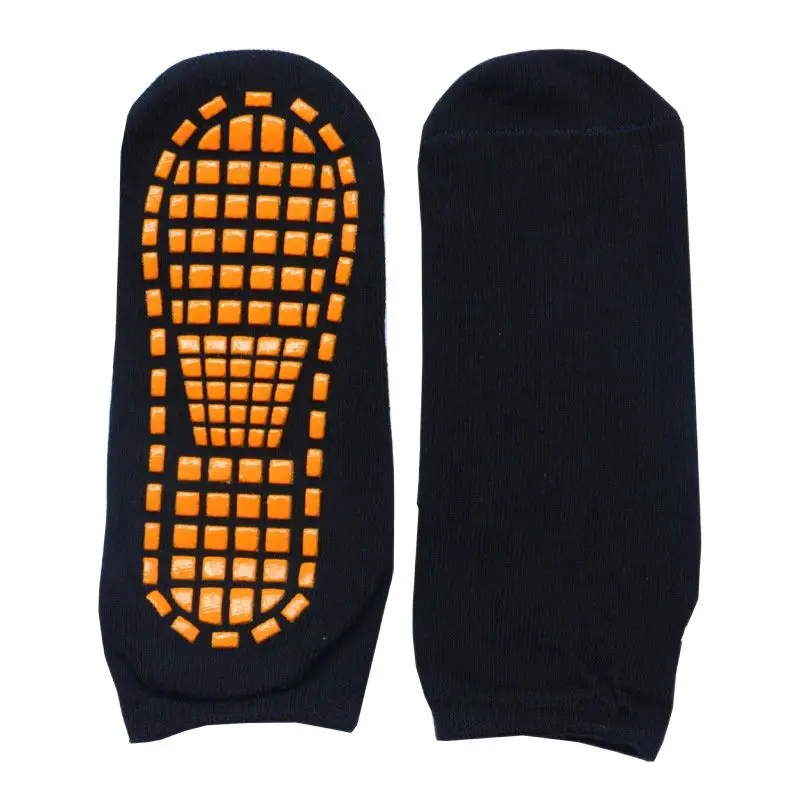 Trampoline socks adult child Home vacation socks anti-slip floor women cotton yoga Foot massage yoga socks 6 Pairs pack