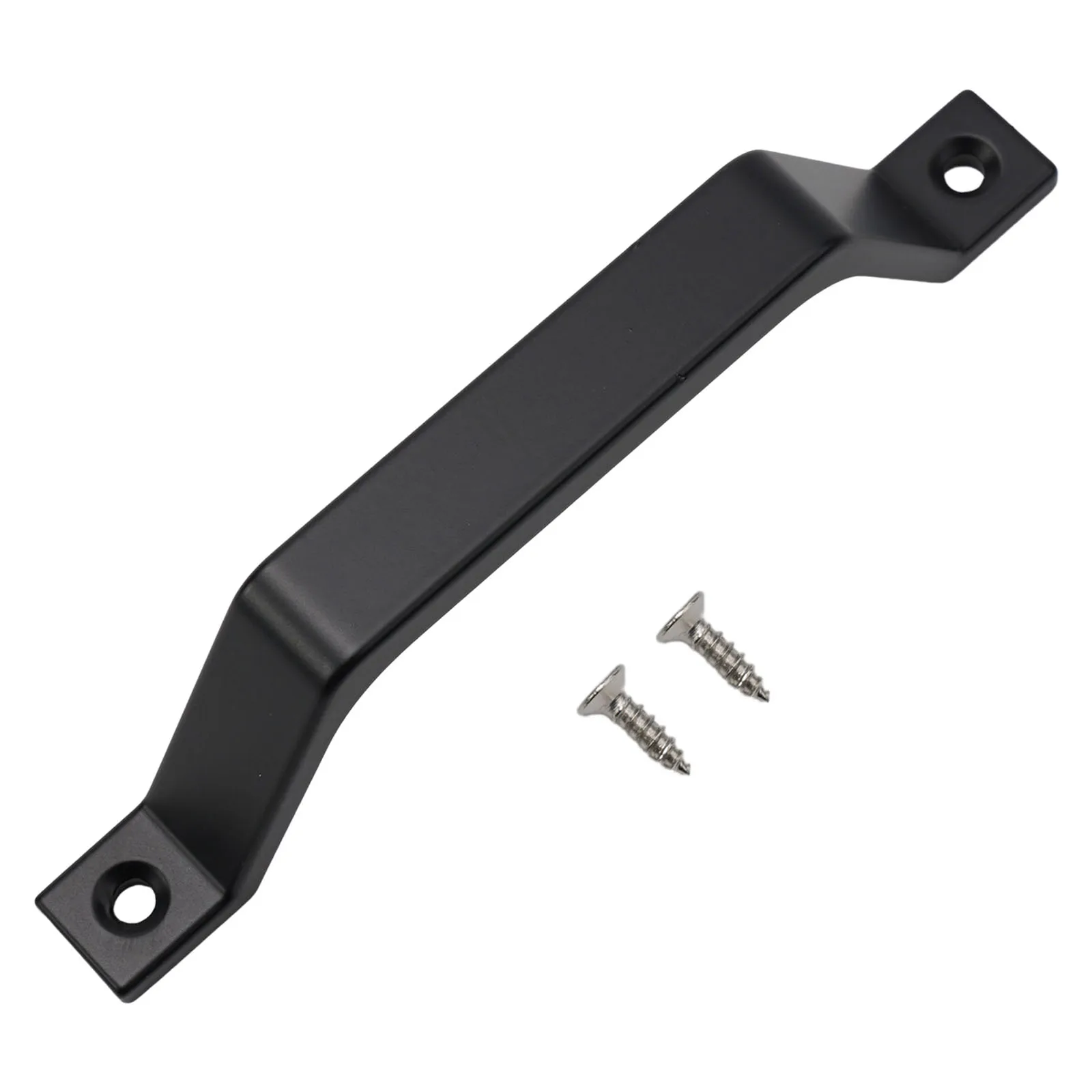 Description Picture 4 of itemWith Base Length 200mm Barn Door Handle Hardware Handle Heavy Duty Shed Garage Sliding Barn Black Iron Door Pull