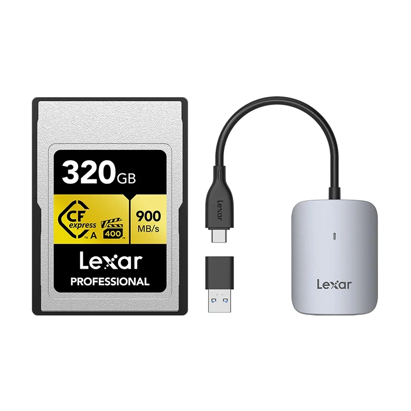 Lexar Cfexpress Type A 80gb/160gb Memory Card 900mb/s