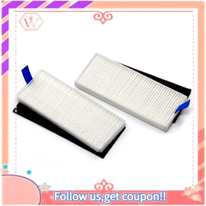 Suitable For Tefal Rowenta Washing Machine RG7687 RR7687W Roller Brush Side Brush HEPA Filter Parts Accessories