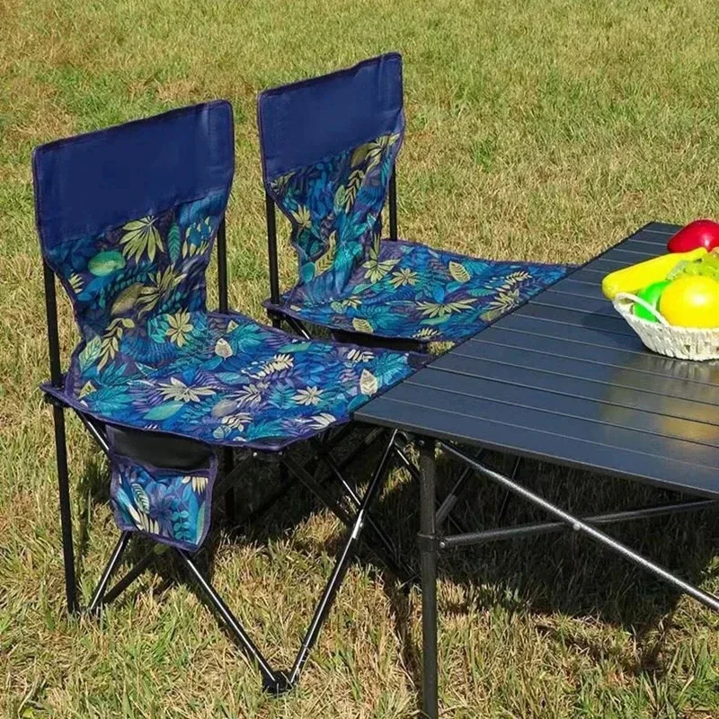 Portable Folding Camping Chair Outdoor Camping Chairs Beach Fishing Chair Ultralight Travel Leisure Hiking Picnic Seat Tools