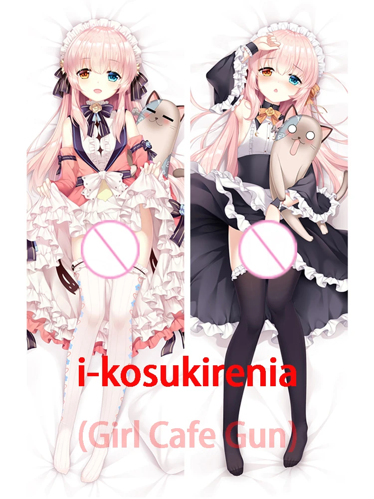 

Dakimakura anime дакимакура Двусторонняя облегающая наволочка Dakimakura i-kosukirenia (девушка кафе Gun) в стиле аниме