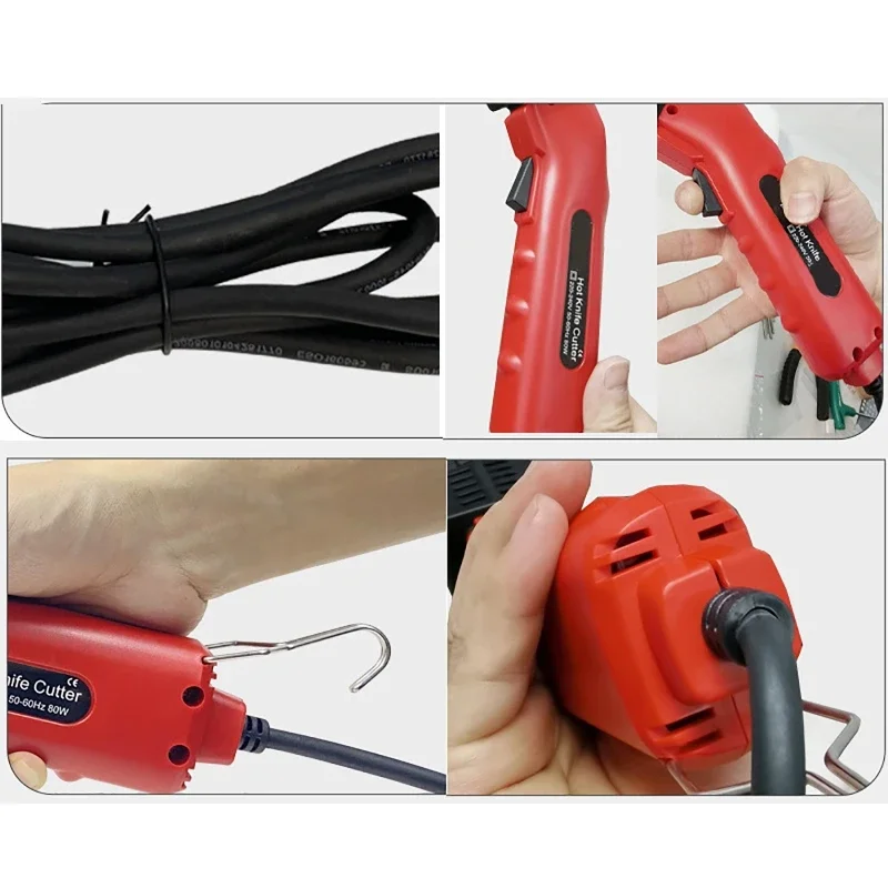 220V150/250W  Electric Foam Cutter Knife Handheld Electric Foam Thermal Cutting Machine Foam Polystyrene Slotting Tool 5