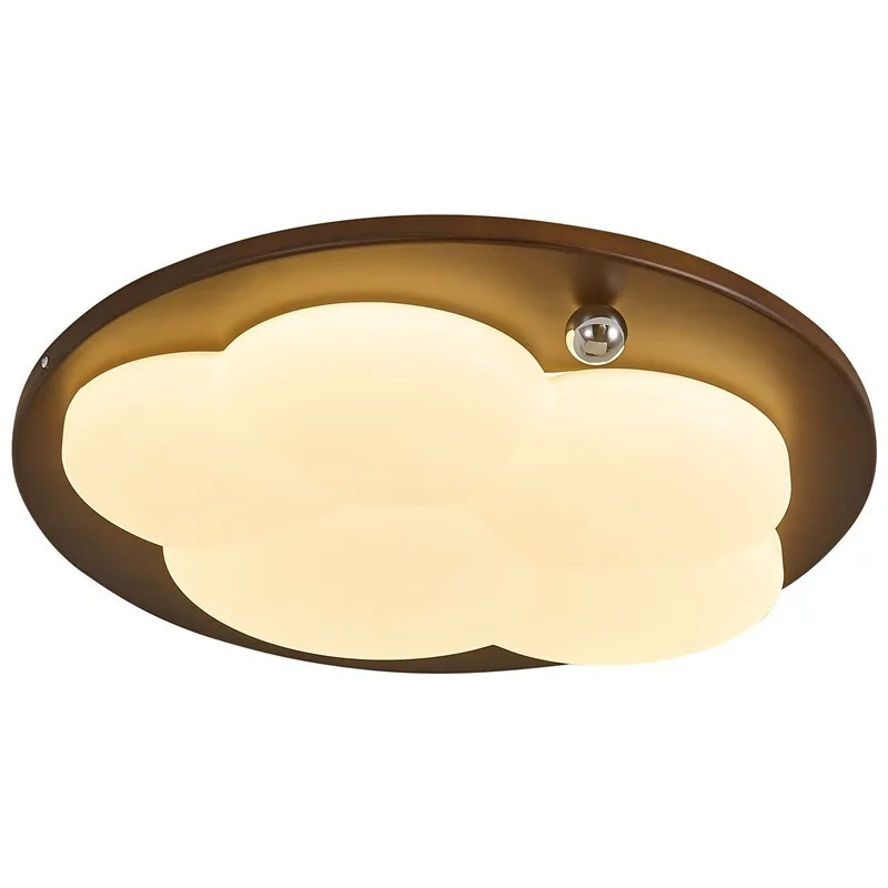 Wabi Stillwind, Zen retro log wind, living room bedroom ceiling light, medieval French ceiling light