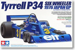 

Tamiya 20058 static assembled car model toy 1/20 scale For F1 car Tyrell P34 1976 Japan station model kit