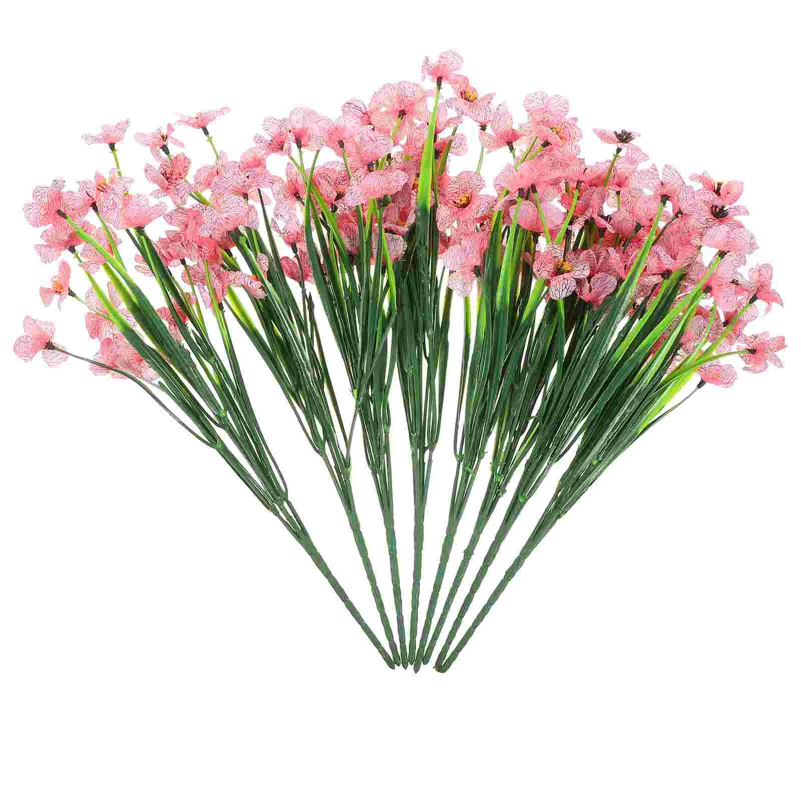

Violet Flower Decor for Holiday Stems Flowers DIY Picks Artificial Bouquet Fake