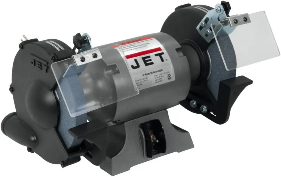 

JET 8-Inch Bench Grinder, 3450 RPM, 1/2 HP, 1Ph 115V (JBG-8A)