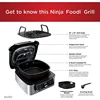 Ninja AG301 Foodi 5-in-1 Indoor Electric Grill with Air Fry, Roast, Bake & Dehydrate - Programmable, Black/Silver 4