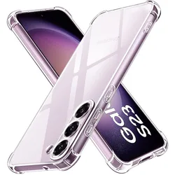 Clear TPU Airbag Lens Protective Case for Galaxy S24 (Transparent)