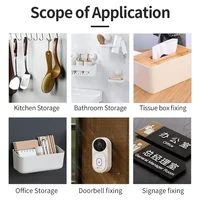 Ultra-strong Double-sided Adhesive Nano Tape Clear Removable Waterproof Extra Strong Sticky Strip Heavy-duty Two Side Tape 4