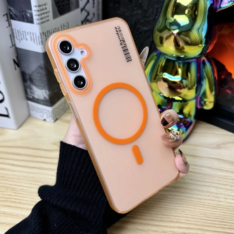 Matte Slim Magnetic Clear Hard Case
