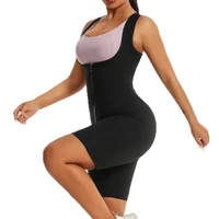 Body de Sauna thermique pour femmes, combinaison une pièce, vêtements modelants, Fitness, entraînement, transpiration, modelant le corps, cuisses, short 2