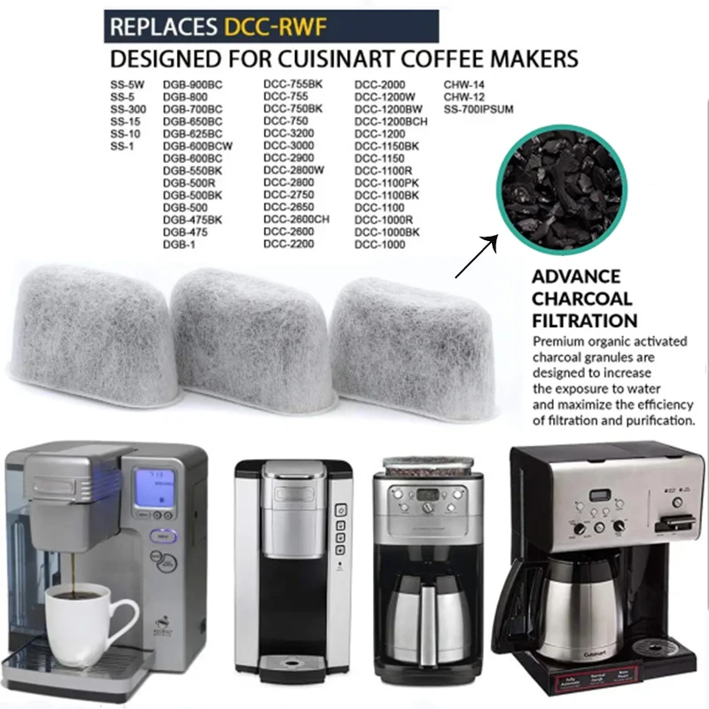 Filtri Per Acqua A Carbone Di Ricambio Cuisinart Albania - Foto 6