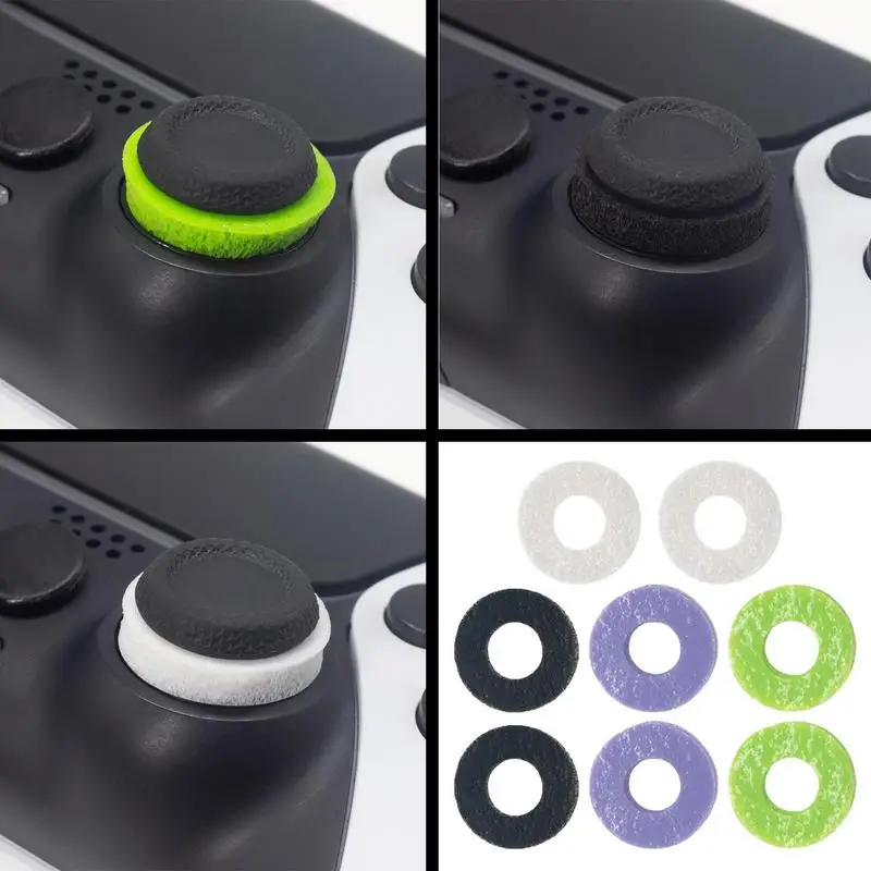 Anello Di Assistente Di Precisione Da 2 Pezzi Per Controller Ps 5 Thumbstick Analog Stick Aim Cover Assist Motion Sponge Rings Anelli Ausiliari