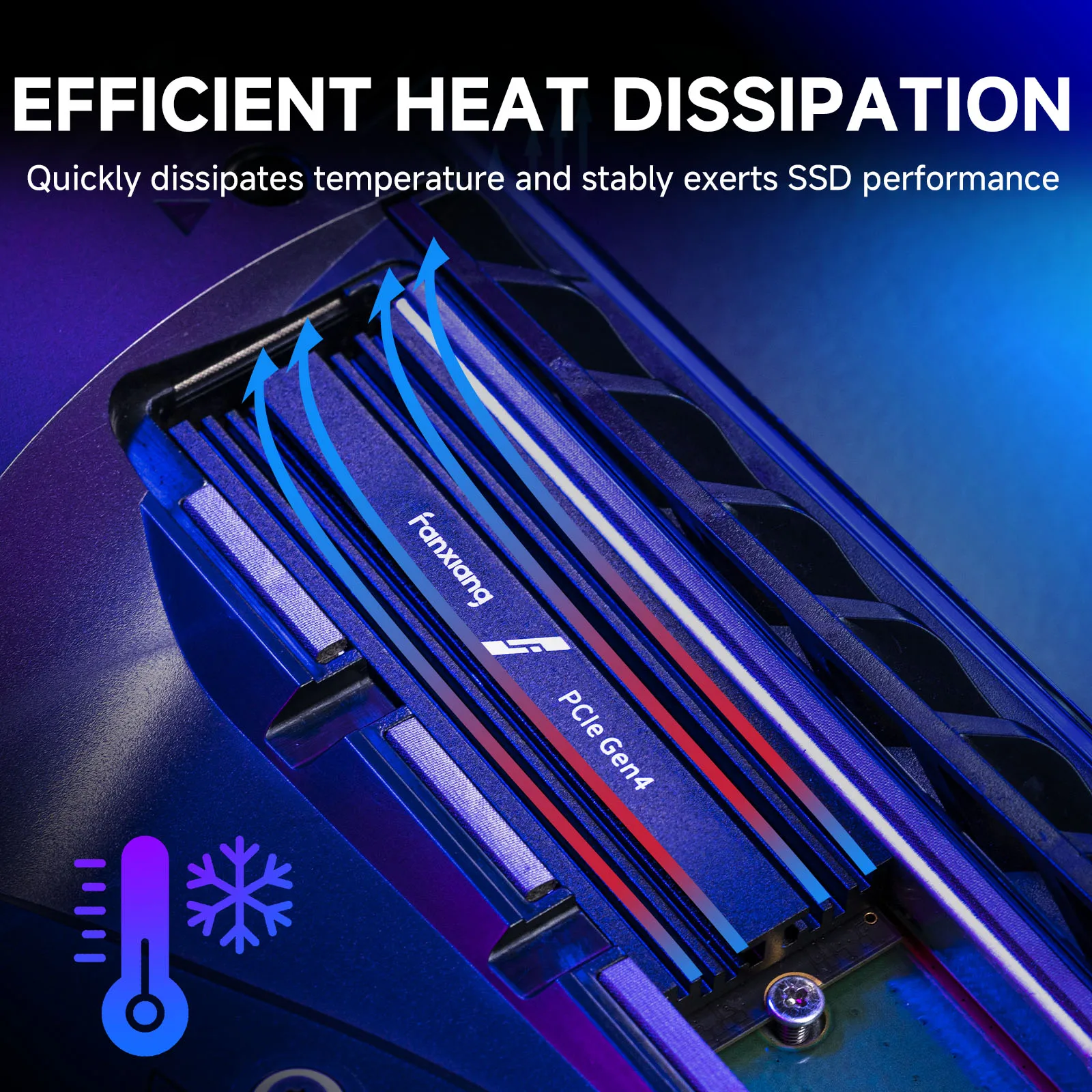 Fanxiang S880R 7450MB/s SSD NVMe M.2 2280 4TB 2TB 1TB Internal