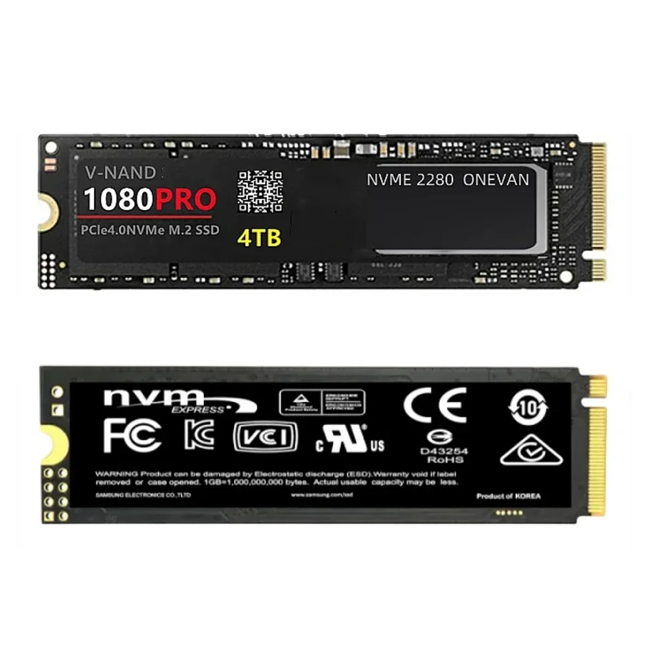 1080 PRO PCIe 5.0 NVMe 4.0 M.2 2280 1TB 2TB 4TB SSD Internal
