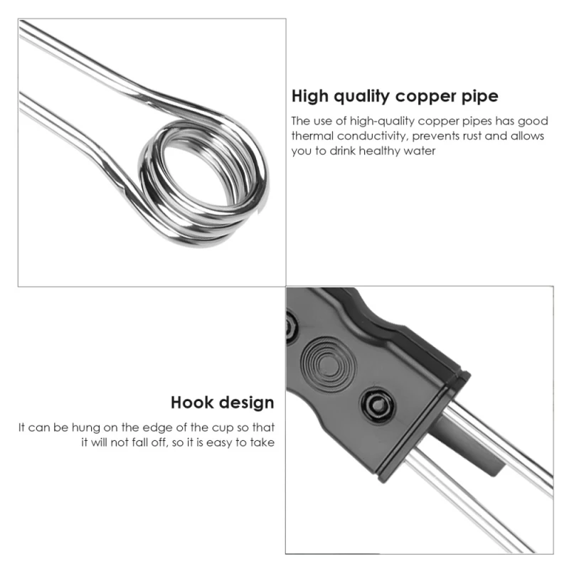 Portable Car Water Heating Rod 12V 24V ABS