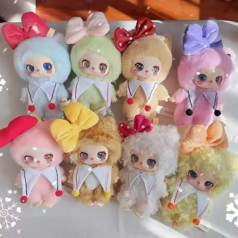 LILA-ラッキーキャットシリーズのブラインドボックス,おもちゃ