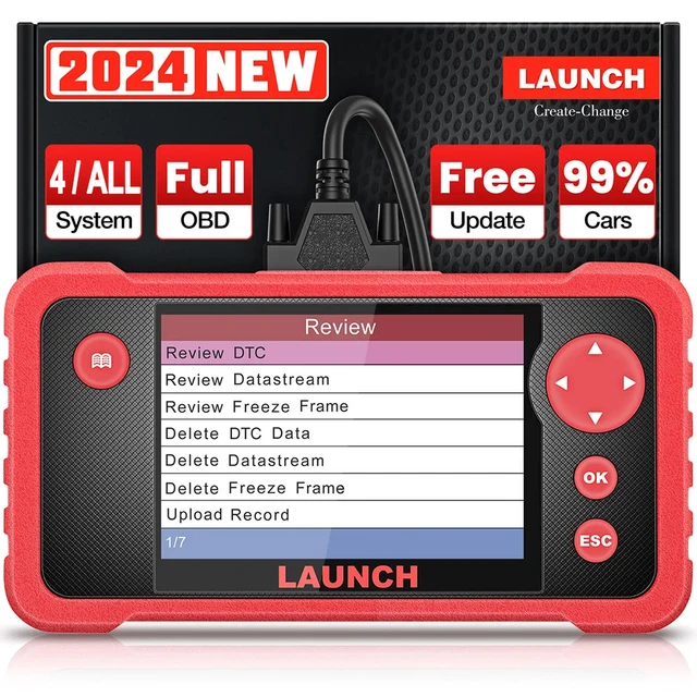 LAUNCH CRP123X 123E Car OBD2 Diagnostic Scanner Tool ABS SRS Engine Code  Reader