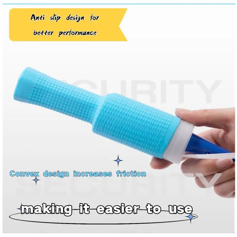 Professional badminton racket silicone handle cover anti slip and wear-resistant hand rubber racket fishing rod handle cover