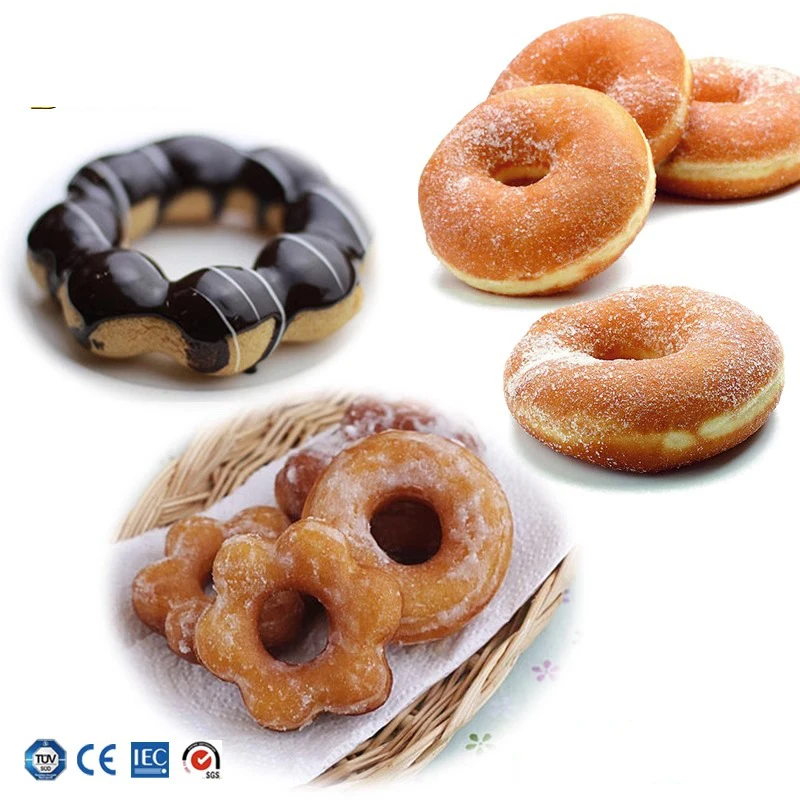NP-7-1 Desktop Automatic Potti Donut Fryer Electric Fryer Three Types of Molds Donut Machine Commercial Donut Making 4