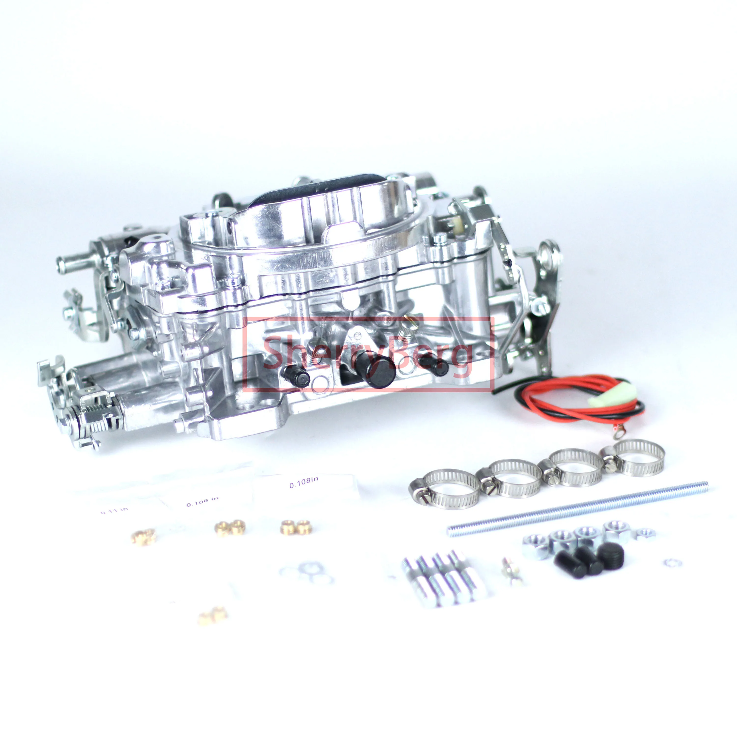 

SherryBerg выполнять 600 CFM 600CFM 4мв 4bbl квадратно-фланцевый ручной дроссель Carb 1405 для Edelbrock Holley 9904 с механическим новым