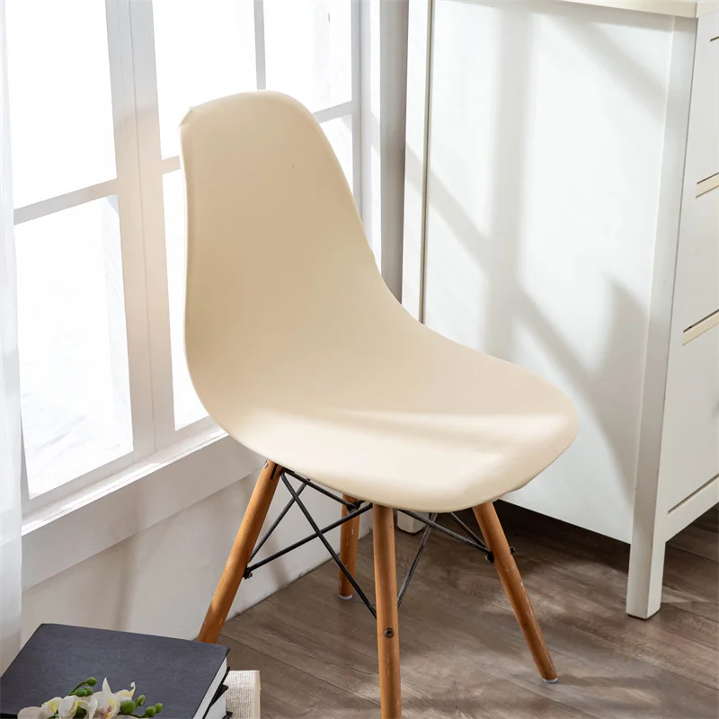 SCANPLAID - Housse chaise scandinave imprimée coquille