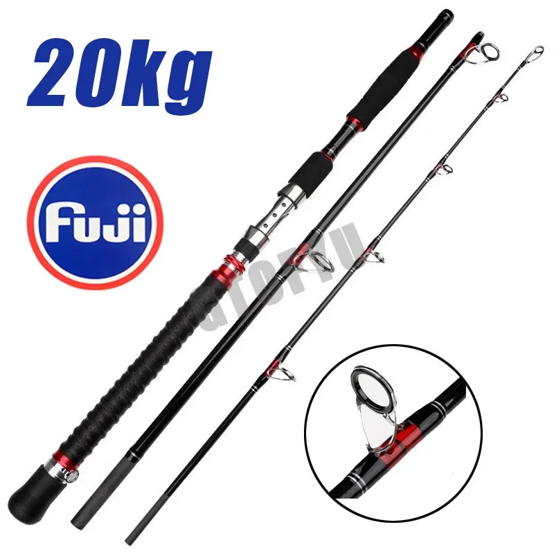 Canna Telescopica Portatile Per Barca Da Pesca Canna Da Richiamo 1.8M 2.1M Canna Da Traina Resistente Carbonio Hard Fast Surf Canne Da Pesca Canna Da 