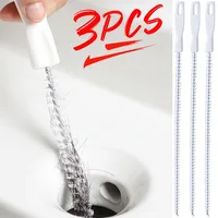 Pipe Dredging Brush Bathroom Hair Sewer Sink Cleaning Brushes Drain Cleaner Flexible Cleaner Kitchen Clog Plug Hole Remover Tool 1