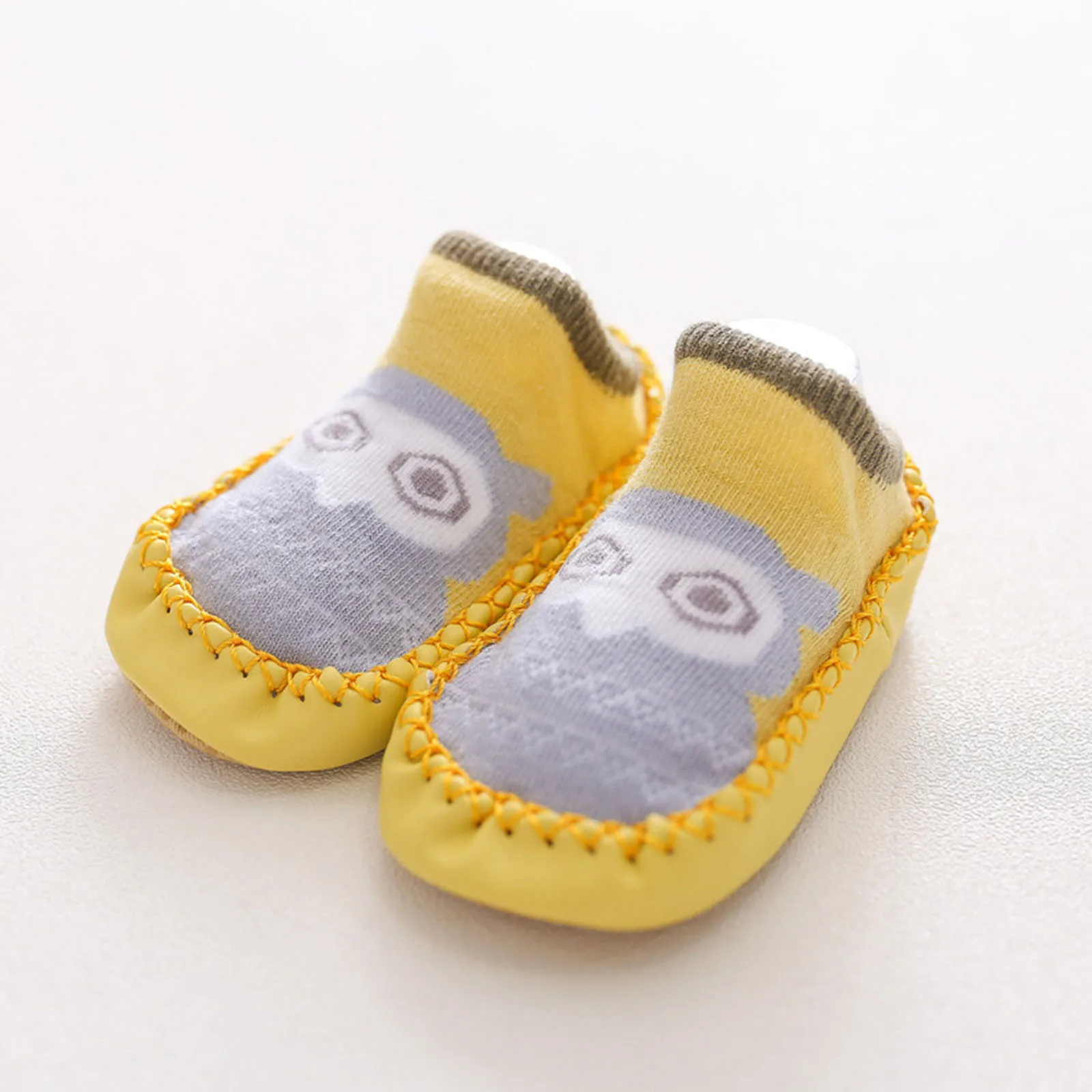 Girls Shoes Boys Floor Kids Non-Slip The First Shoes Walking Baby Cartoon Baby