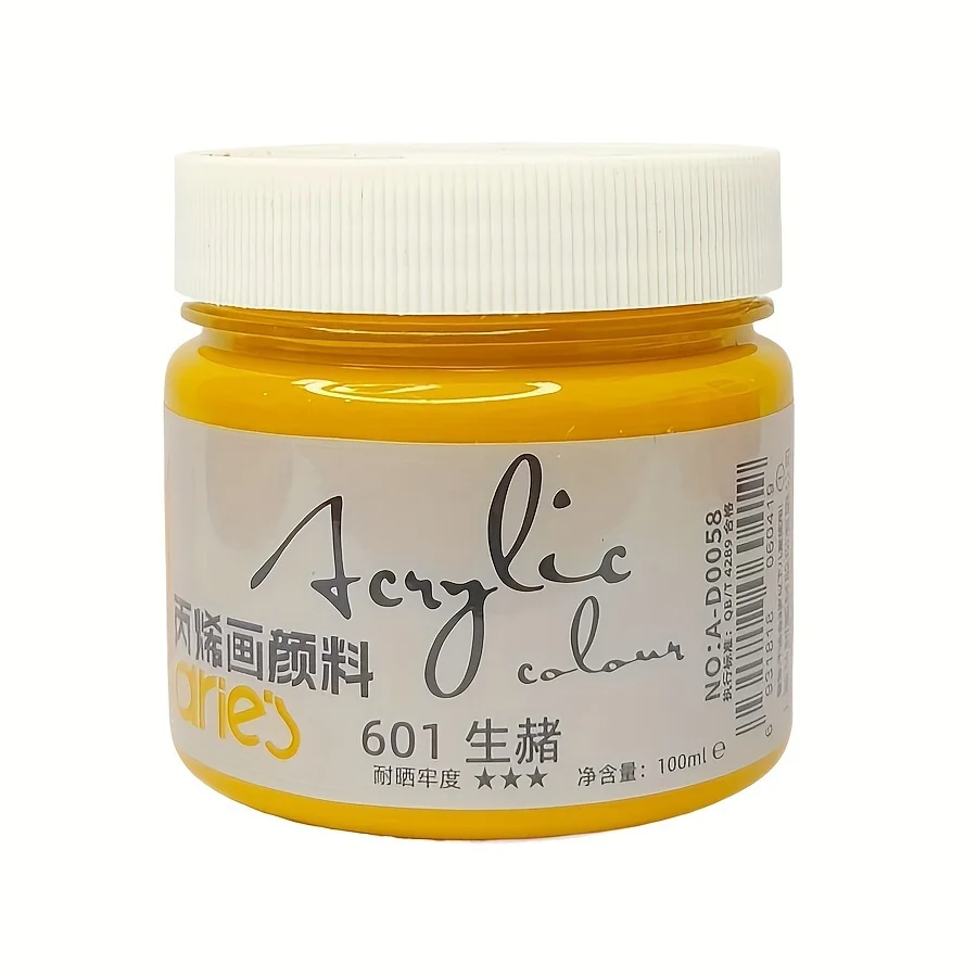 Vibrant 100ml Waterproof & Sunscreen Acrylic Paint