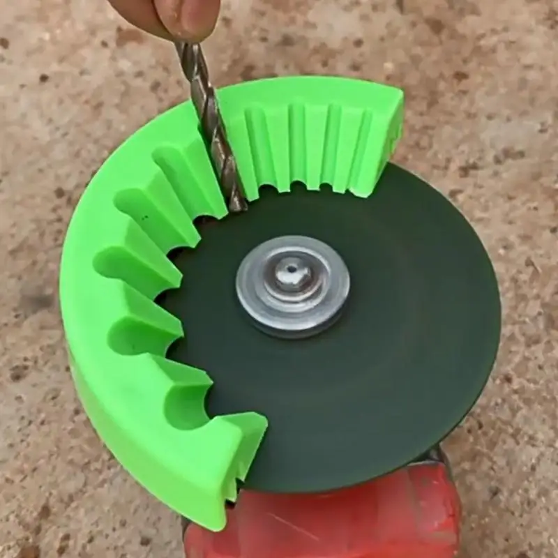 10 in 1 Angle Grinder Drill Bit Sharpener Old Drill Bit Grinder 3-12mm Portable Hole-punching Head Attachment