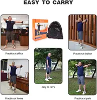 Archery Trainer Band Training - Portable Bow Riser Handle - 9 to 19 lbs Tension Adjustment Suitable for Left and Right Hand 2