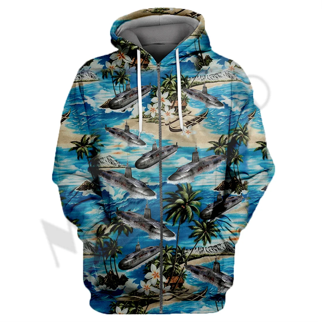 

Ballistic Missile Submarine 3D All Over Printed Full Body Men Jacket Harajuku Hooded Unisex Casual Street Sweatshirt Hombre