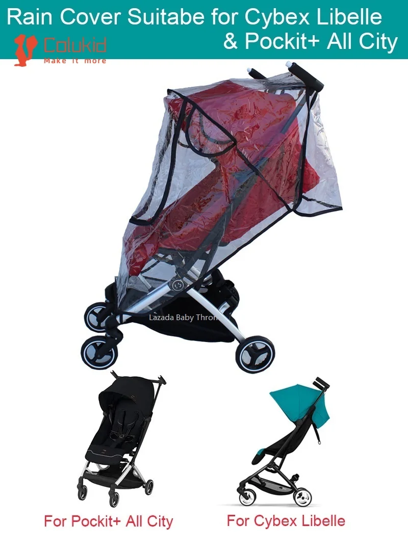 Colum Kid®Impermeabile Accessori Per Passeggini Copertura Antipioggia Copertura Impermeabile Per Cybex Libelle E Gb Pockit + All City Passeggino