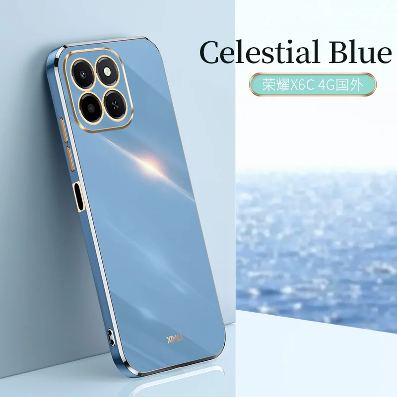 Enhanced Silicone Phone Case with 6D Plating - Durable Soft Cover
