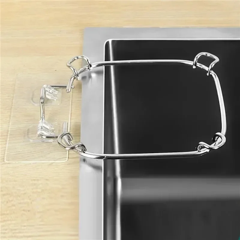 Disposable Food Scrap Sink Strainer Kitchen Sink Stainless Steel Drain Rack Garbage Strainer Rack Easy To Clean Universal Size 3