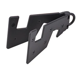 Compact and Lightweight Universal Phone Stand - Portable and Foldable Design (Black)