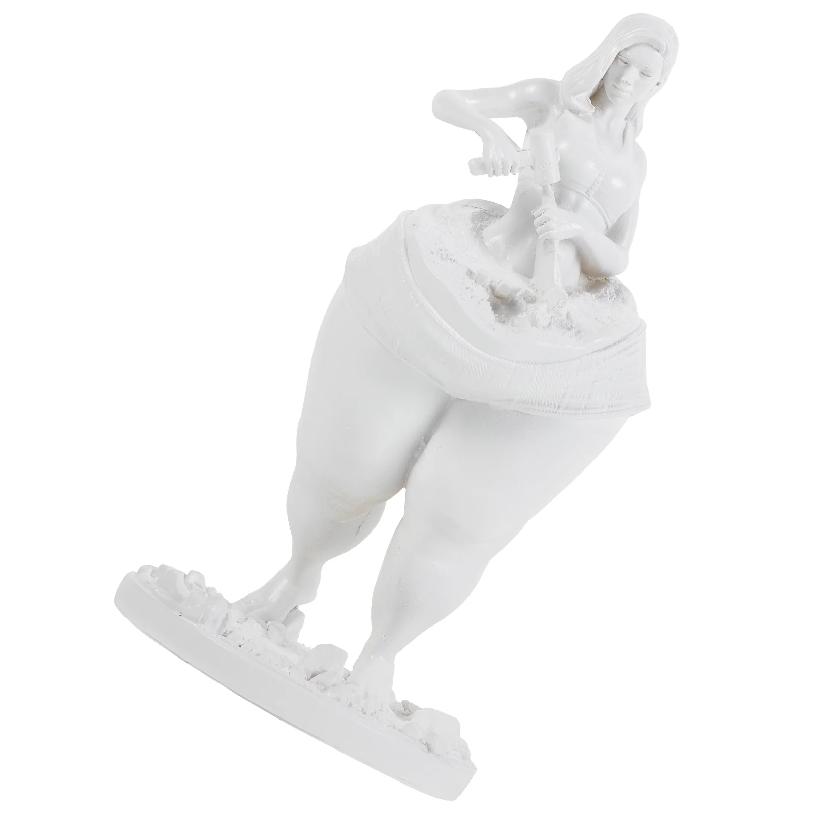 

Statue Resin Fitness Home Furnishings Goddess Ornaments Woman Figurines Yoga Accessories Lose Fat Tabletop Decoration