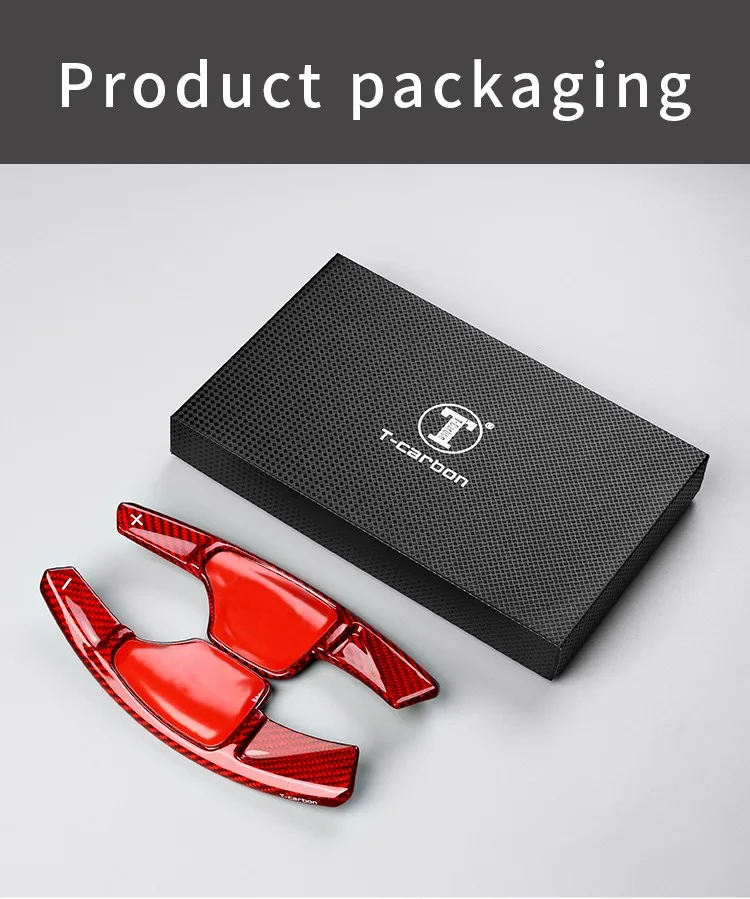 Carbon Fiber Extension Shift Paddle Shifter For Cadillac CT4 CT5 Low-end Version 2017-2022 Car Steering Wheel Paddle Shifters